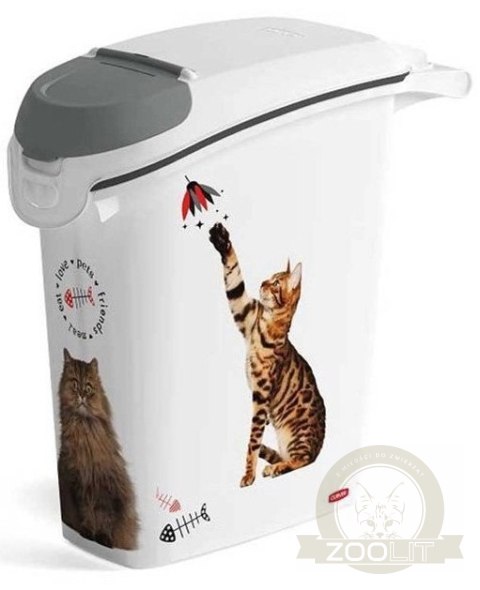 Curver PetLife Pojemnik Do Przechowywania Karmy W Koty 10l Curver PetLife Pojemnik Do Przechowywania Karmy W Koty 10l