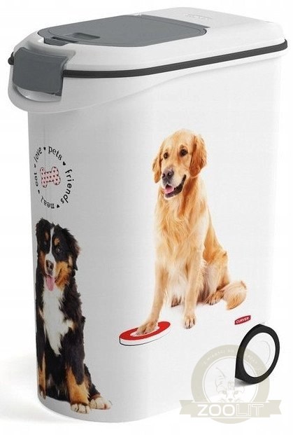 Curver PetLife Pojemnik Do Przechowywania Karmy W Psy 20l Curver PetLife Pojemnik Do Przechowywania Karmy W Psy 20l