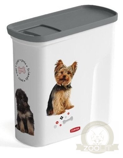 Curver PetLife Pojemnik Do Przechowywania Karmy W Psy 2l Curver PetLife Pojemnik Do Przechowywania Karmy W Psy 2l