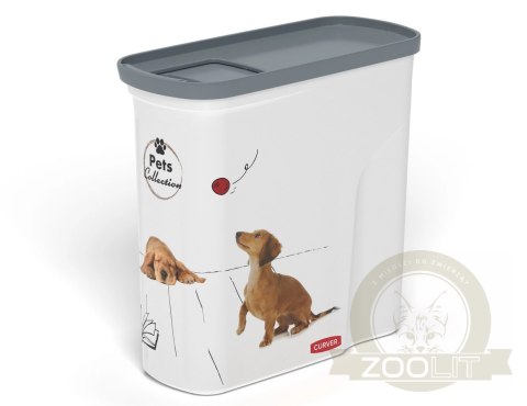 Curver PetLife Pojemnik Do Przechowywania Karmy W Psy 2l Curver PetLife Pojemnik Do Przechowywania Karmy W Psy 2l