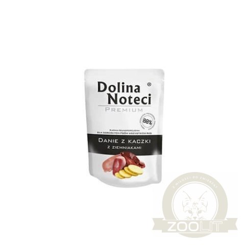 Dolina Noteci Premium Danie Z Kaczki Z Ziemniakami 100g Dolina Noteci Premium Danie Z Kaczki Z Ziemniakami 100g