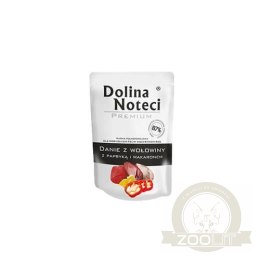 Dolina Noteci Premium Danie Z Wołowiny Z Papryką I Makaronem 100g