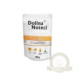 Dolina Noteci Premium Dla Psów Małych Ras Z Bażantem, Dynią I Makaronem 100g