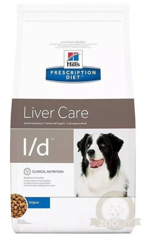 Hill's PD Prescription Diet Canine L/d Liver Care 4kg Hill's PD Prescription Diet Canine L/d Liver Care 4kg