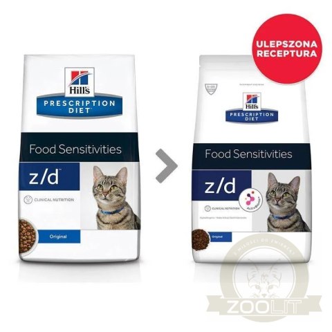 Hill's Prescription Diet z/d Feline 1,5kg Hill's Prescription Diet z/d Feline 1,5kg