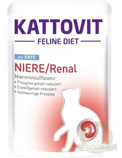 Kattovit Niere/Renal Kaczka 85g Kattovit Niere/Renal Kaczka 85g