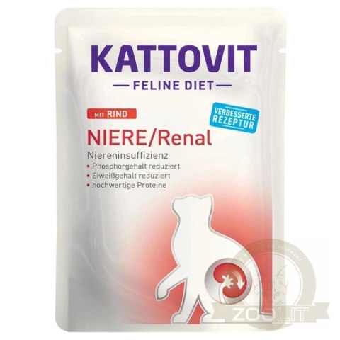Kattovit Niere/Renal Wołowina 85g Kattovit Niere/Renal Wołowina 85g