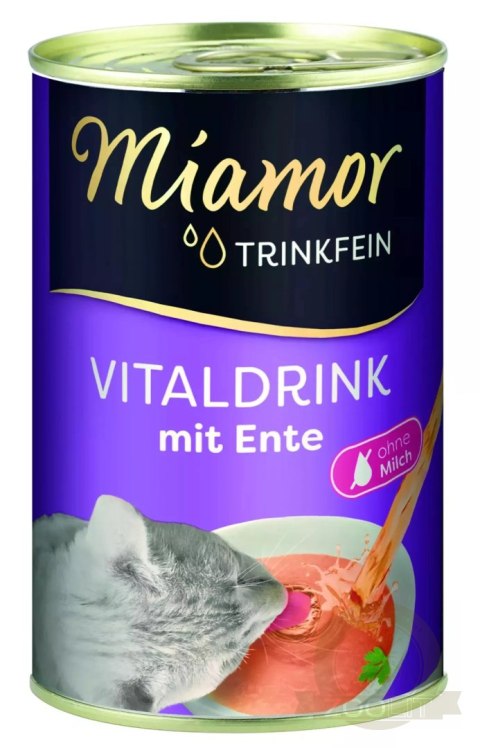 Miamor VitalDrink z kaczką 135ml Miamor VitalDrink z kaczką 135ml