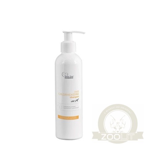 OVER ZOO Szampon z chlorheksydyną 250ml OVER ZOO Szampon z chlorheksydyną 250ml