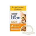 PURINA Cat Chow Adult Kurczak i cukinia Multipack 10x85g