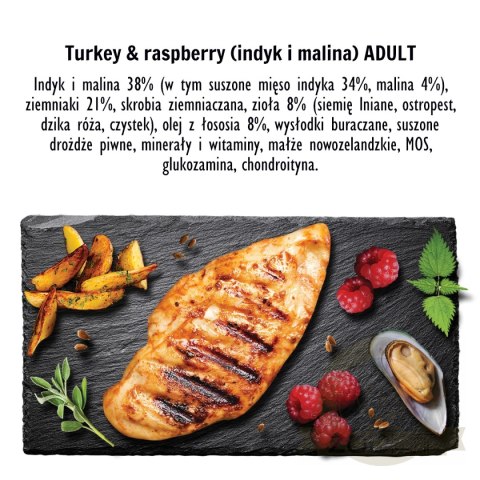 Paka Zwierzaka - Seventh heaven - Indyk z maliną (turkey & raspberry) 9kg Paka Zwierzaka - Seventh heaven - Indyk z maliną (turkey & raspberry) 9kg