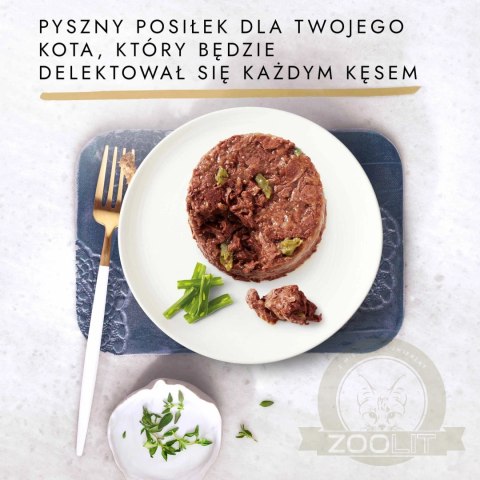 Purina Gourmet Gold Savoury Cake z jagnięciną i zieloną fasolką 85g Purina Gourmet Gold Savoury Cake z jagnięciną i zieloną fasolką 85g