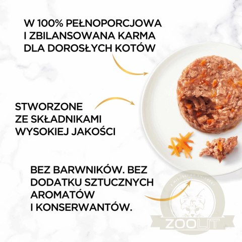 Purina Gourmet Gold Savoury Cake z kurczakiem i marchewką 85g Purina Gourmet Gold Savoury Cake z kurczakiem i marchewką 85g