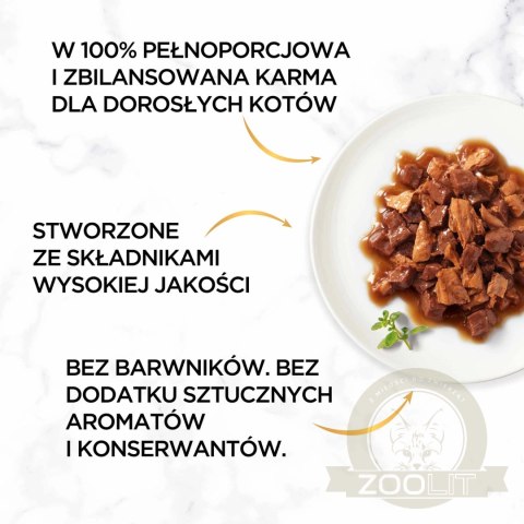 Purina Gourmet Gold kaczka/indyk w sosie 85g Purina Gourmet Gold kaczka/indyk w sosie 85g