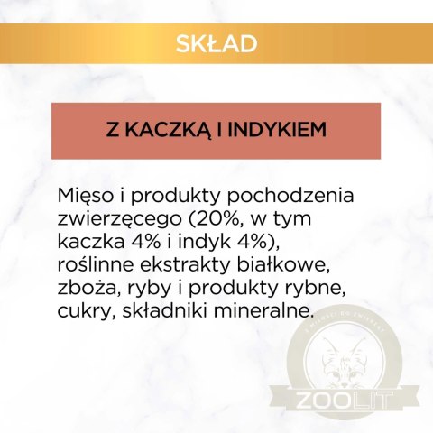 Purina Gourmet Gold kaczka/indyk w sosie 85g Purina Gourmet Gold kaczka/indyk w sosie 85g