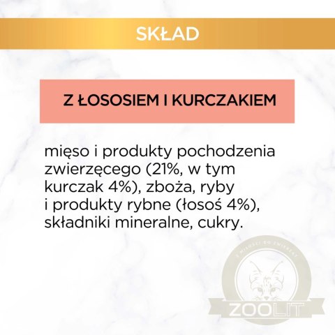Purina Gourmet Gold łosoś/ kurczak w sosie 85g Purina Gourmet Gold łosoś/ kurczak w sosie 85g