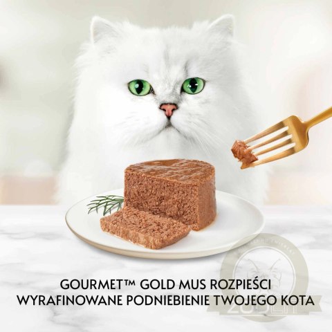 Purina Gourmet Gold mus z tuńczykiem 85g Purina Gourmet Gold mus z tuńczykiem 85g