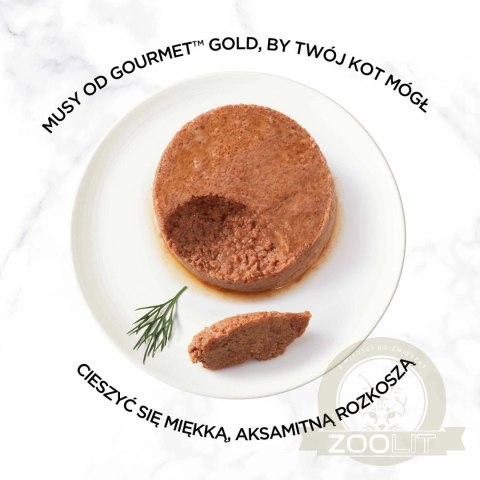 Purina Gourmet Gold mus z tuńczykiem 85g Purina Gourmet Gold mus z tuńczykiem 85g