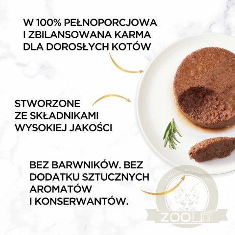 Purina Gourmet Gold mus z wołowiną 85g Purina Gourmet Gold mus z wołowiną 85g