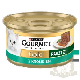 Purina Gourmet Gold pasztet z królikiem 85g
