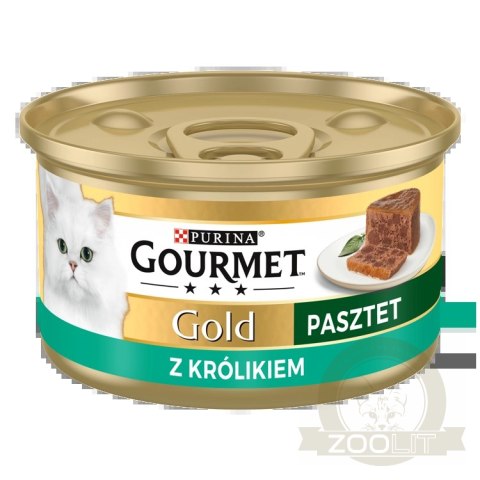 Purina Gourmet Gold pasztet z królikiem 85g Purina Gourmet Gold pasztet z królikiem 85g