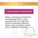 Purina Gourmet Gold z wołowiną i kurczakiem w sosie 85g