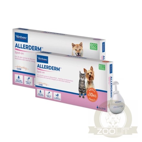 VIRBAC Allerderm Spot-on (pipeta 6 x 2ml) VIRBAC Allerderm Spot-on (pipeta 6 x 2ml)