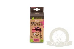 Zolux Starchbag Kompostowalne Bioworki Na Odchody Różowy 15szt