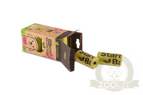 Zolux Starchbag Kompostowalne Bioworki Na Odchody Zielony 15szt Zolux Starchbag Kompostowalne Bioworki Na Odchody Zielony 15szt