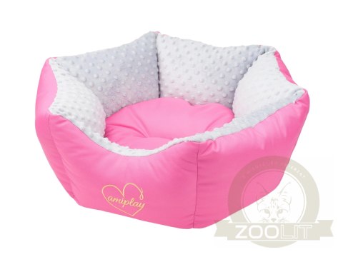 AMIPLAY Korona 2w1 Babydoll Jasnoszare L AMIPLAY Korona 2w1 Babydoll Jasnoszare L