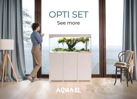 AQUAEL Zestaw Akwariowy Opti Set 125 Biały 2.0 AQUAEL Zestaw Akwariowy Opti Set 125 Biały 2.0