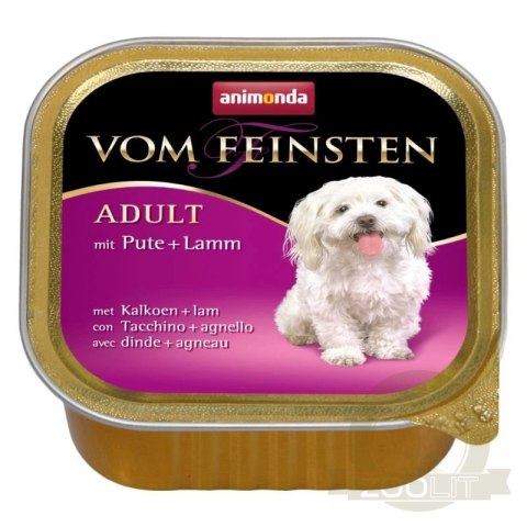Animonda Dog Vom Feinsten Adult Indyk I Jagnięcina 150g Animonda Dog Vom Feinsten Adult Indyk I Jagnięcina 150g