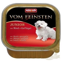 Animonda Dog Vom Feinsten Junior Wołowina Z Drobiem 150g