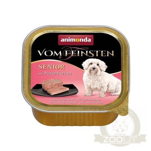 Animonda Dog Vom Feinsten Senior Serca Indyka 150g Animonda Dog Vom Feinsten Senior Serca Indyka 150g