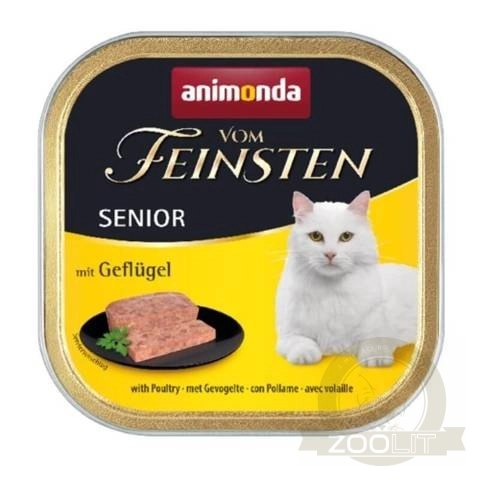 Animonda Vom Feinsten Senior Cat Drób 100g Animonda Vom Feinsten Senior Cat Drób 100g