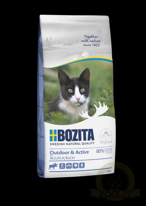 BOZITA Outdoor & Active Z Łosiem 2kg