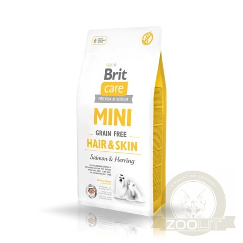 Brit Care Mini Grain-Free Hair & Skin 2kg Brit Care Mini Grain-Free Hair & Skin 2kg