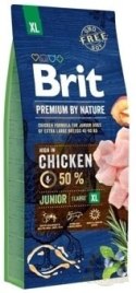 Brit Premium By Nature Junior XL Z Kurczakiem 15kg