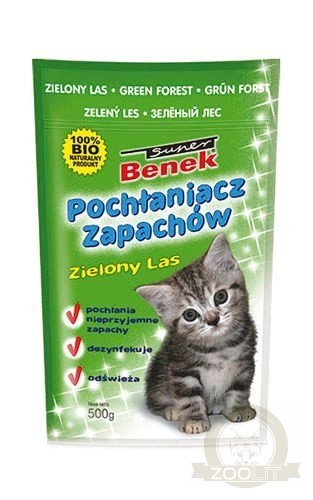 CERTECH-SUPER BENEK Pochłaniacz Zapachów Zielony Las 450g CERTECH-SUPER BENEK Pochłaniacz Zapachów Zielony Las 450g