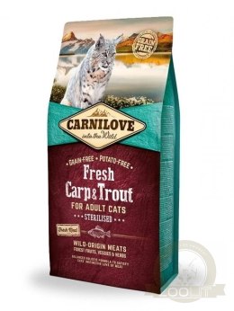 Carnilove Cat Fresh Carp&Trout Sterilised For Adult 2kg
