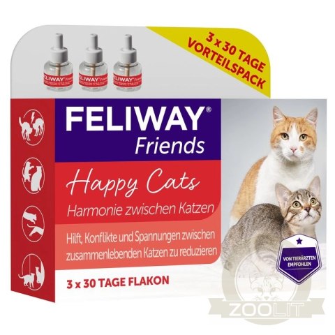 Ceva Animal Health Polska Sp. Z O.o Feliway Friends Wkład Dyfuzora 3x48ml