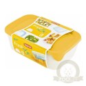 Curver Fresh&Go Zestaw Pojemnik Do Żywności Żółty 2l+1l+0,5l