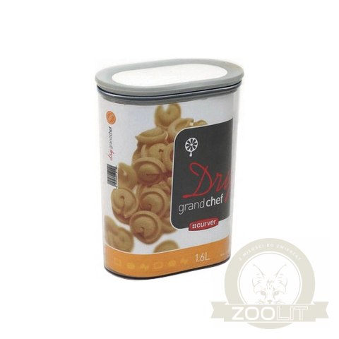 Curver Grand Chef Cube Pojemnik Na Produkty Sypkie 1,6l Curver Grand Chef Cube Pojemnik Na Produkty Sypkie 1,6l