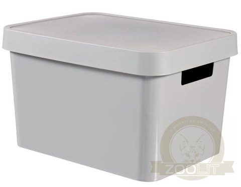 Curver Infinity Pojemnik Z Przykrywką Szary 17l Curver Infinity Pojemnik Z Przykrywką Szary 17l