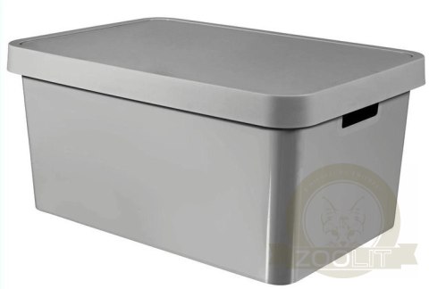 Curver Infinity Pojemnik Z Przykrywką Szary 45l Curver Infinity Pojemnik Z Przykrywką Szary 45l