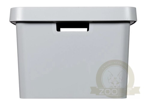 Curver Infinity Pojemnik Z Przykrywką Szary 45l Curver Infinity Pojemnik Z Przykrywką Szary 45l