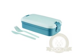 Curver Lunch&Go Pojemnik Ze Sztućcami Niebieski