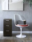 Curver Style Regał Z Szufladami Ciemny Brąz 42l