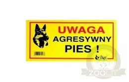 Dingo Tabliczka Ostrzegawcza 