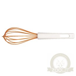 Fiskars Trzepaczka Z Silikonowymi Końcówkami Biało-Pomarańczowa 29cm